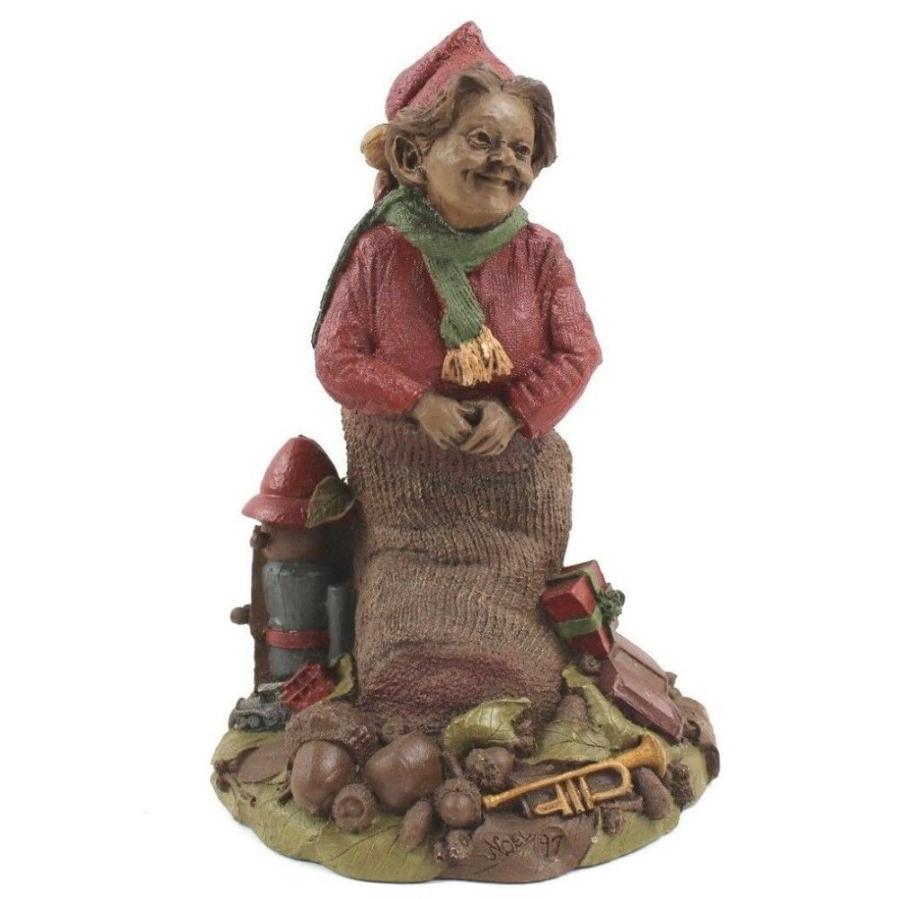 VTG Tom Clark NOEL 1984 Gnome Statue Collectible Cairn Christmas Holiday Decor